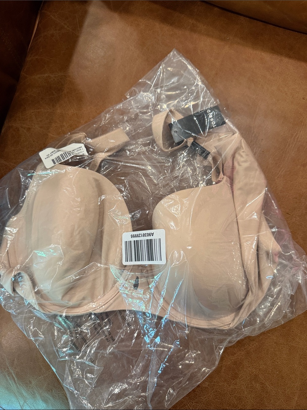 aerie Nude Lightly Padded T-Shirt Bra